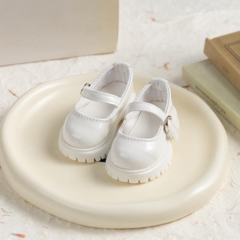 4-Point BJD Doll Single-Buckle Casual Leather Flats