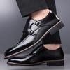 Fashion Casual Business Men's Leather Shoes Fashionable gentleman style Daily leisure party Outdoor Wedding Groom Shoes Plus Size 38-48