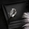 2 Pieces Animals Shark Rings Open Adjustable Ring Alloy Jewelry Decoration Rings Best Gift for Women Men Girls Boy Teens