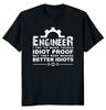 Funny Engineering Gift for Men I Try To Make Things Idiot Engineer T-Shirt