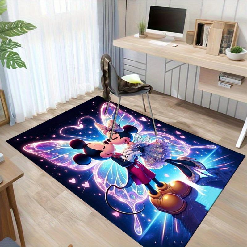 1 Stück. Romantische Mickey & Minnie Maus Schmetterlingsflügel Home Office Stuhl Outdoor Teppich Giftz049042