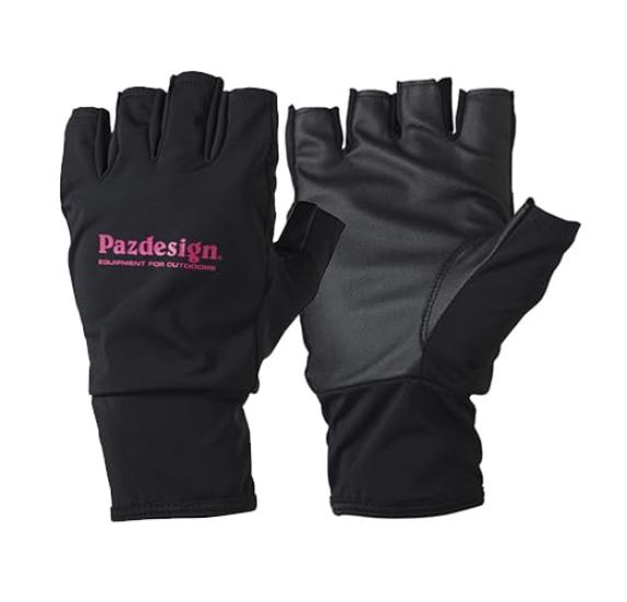

Pazdesign 5-палые перчатки для легкой игры Черно-розовые L PGV-045