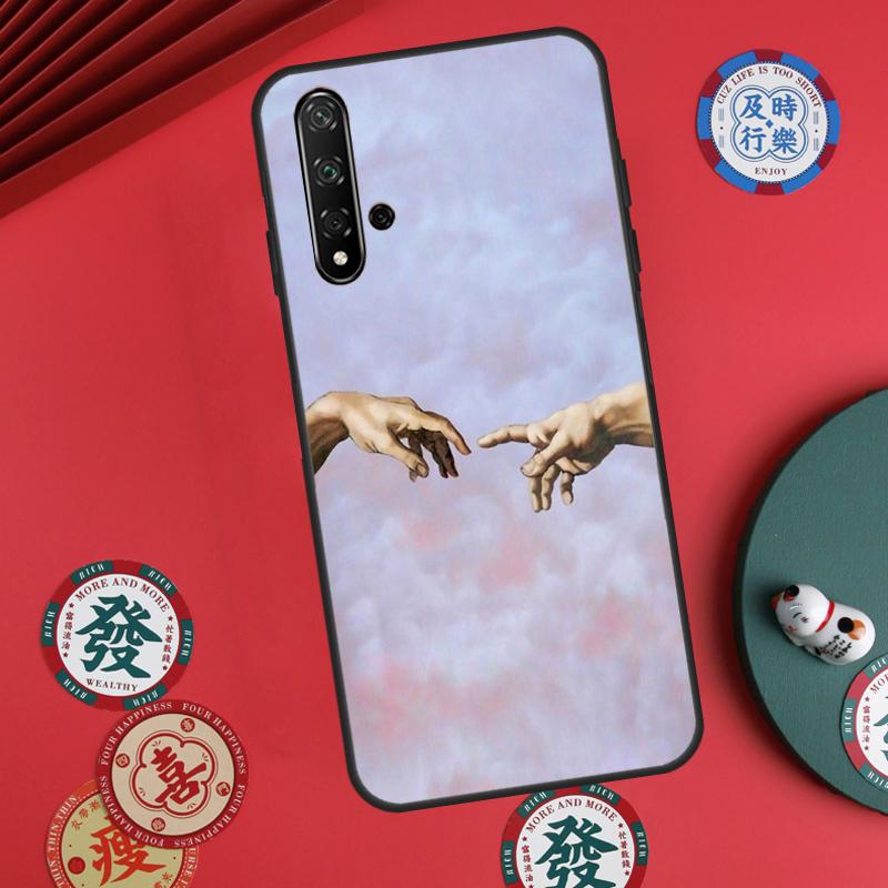 Renaissance Art Painting For Huawei Nova Y60 Y70 Y90 Y72 Y73 Y61 Y91 7i 8i 11i 12i 12s 9 10 SE P20 P30 P40 Lite Case