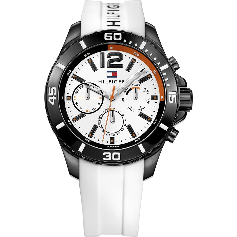 

Tommy Hilfiger Nolan White Dial White Silicone/Rubber Men s Quartz Watch 1791146 белый