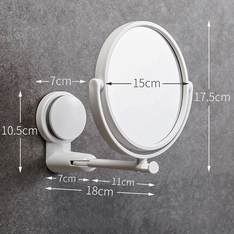 Universal Angle Double Sided Mirror/Shaving Mirror Bathroom Toilet Sink Rotating