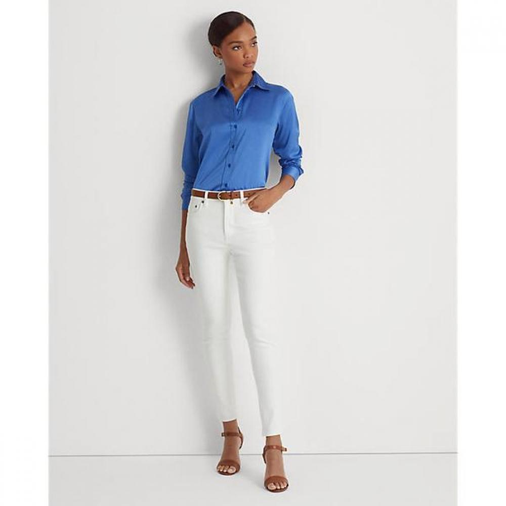 Lauren Ralph Lauren High Rise Skinny Ankle Jeans  Wmlrdnms0920102400 2