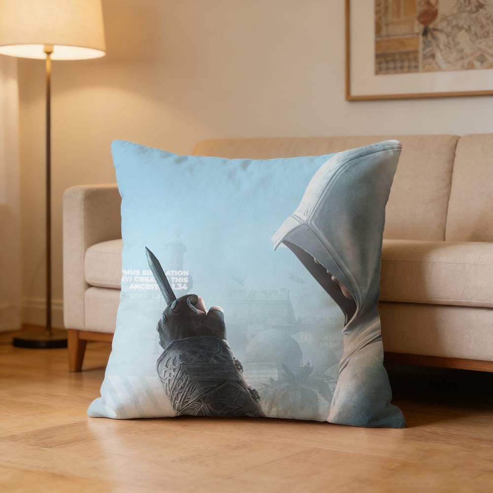 Game A-Assassins C-Creed Pillow Case Pattern Printed Pillowcase For Living Room Sofa Cushion Cover