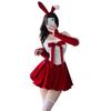 Lingerie Christmas Dress Sexy Bunny Uniform Seduction Tube Top Dress Pure Desire Performance Dress