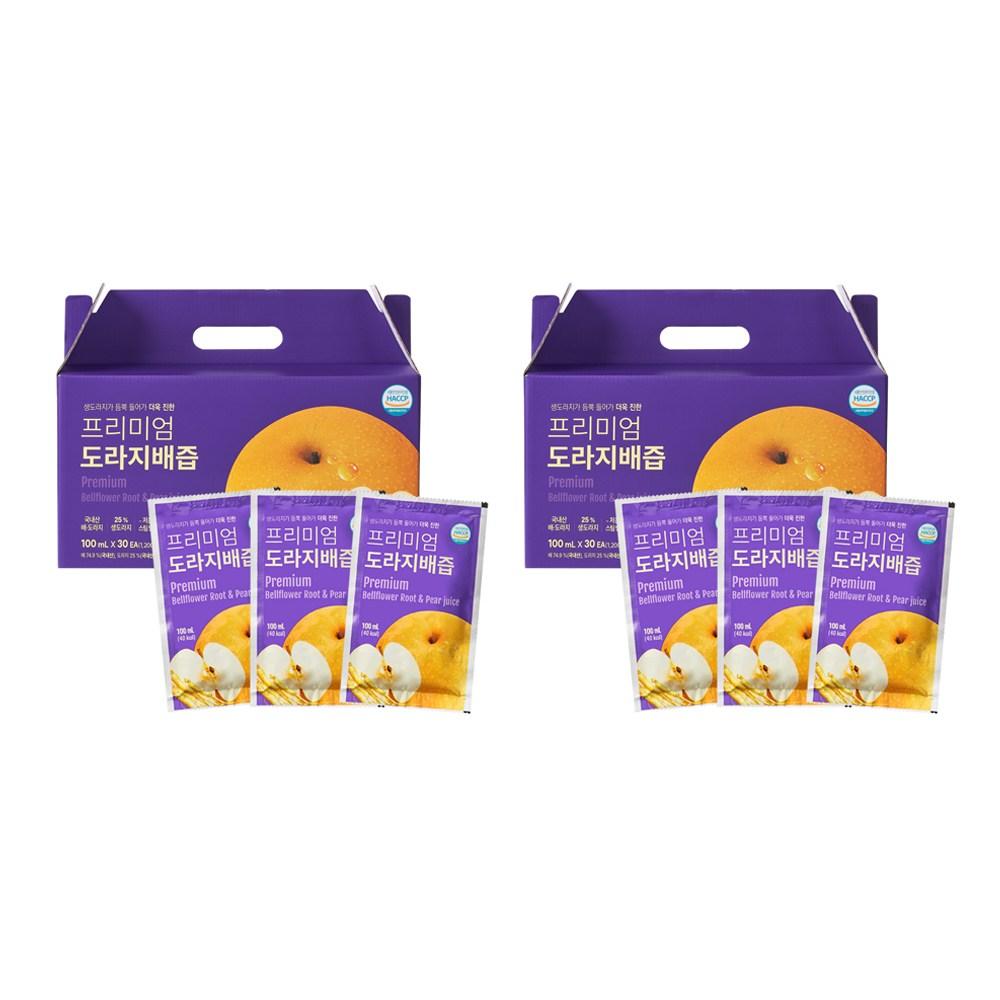 Organic Maru Domestic Premium Balloon Flower & Pear Juice 100ml 60 Pcs