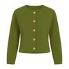 I Saw It First Womens/Ladies Ribbed Button Slim Cardigan