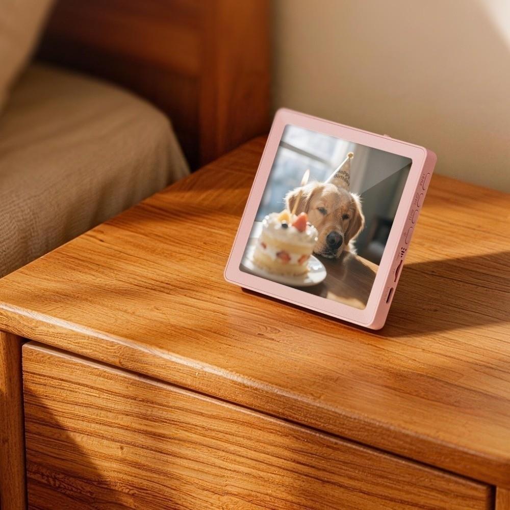 Fridge Magnet Electronic Photo Album Support Recording TF Card Magnetic Music Audio Gifts