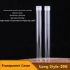 Transparent Incense Stick Tube with Detachable Airtight Lid Incense Storage Box Incense Holder