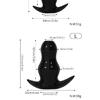 5 Sizes Hollow Anal Plug/Dilator/Dildo Soft Speculum Prostate Massager Butt Plug Set Intimate/Enema Sex Toys For Women Men