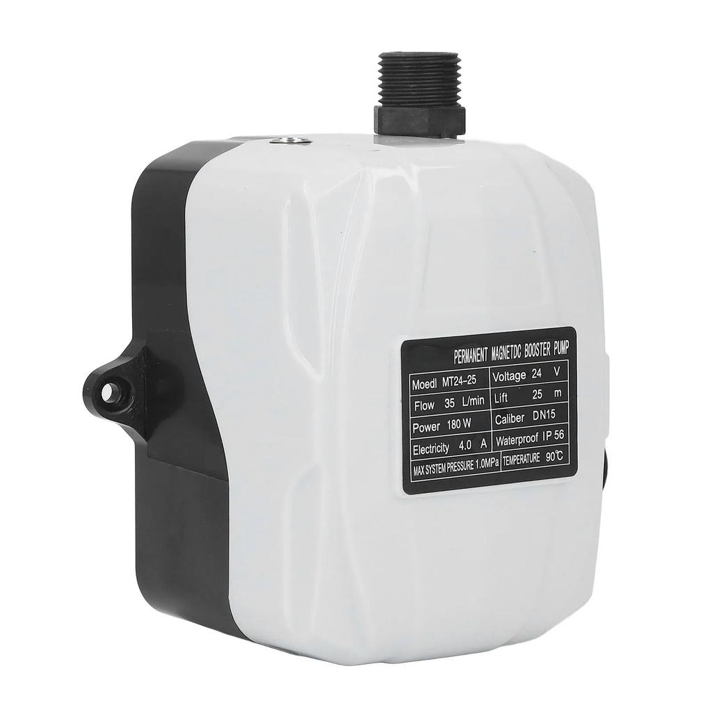 Booster Pump Water Pressure High 180W Automatic Water Booster Pump for Kitchen Sink Shower DC24V AC100‑240V Booster Pump
