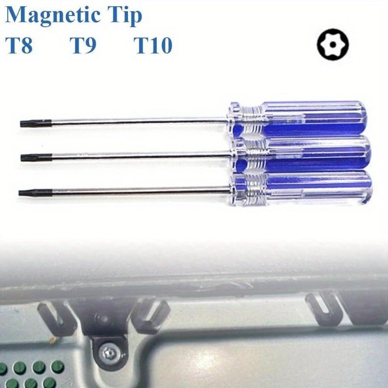 6pcs/set T8 T9 T10 Precision Screwdriver Security Tamper Proof Magnetic Screwdriver Bits Phone Repair Tools