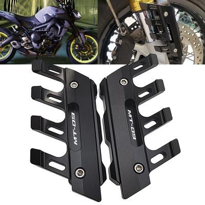 DOMOPAY PRO MT-09 SP MT-07 MT-10 SP (2015-2022 2023 2024) Chránič vidlice motocyklu Blatník Posuvný Kryt Příslušenství Blatník (MT-09, Černá)