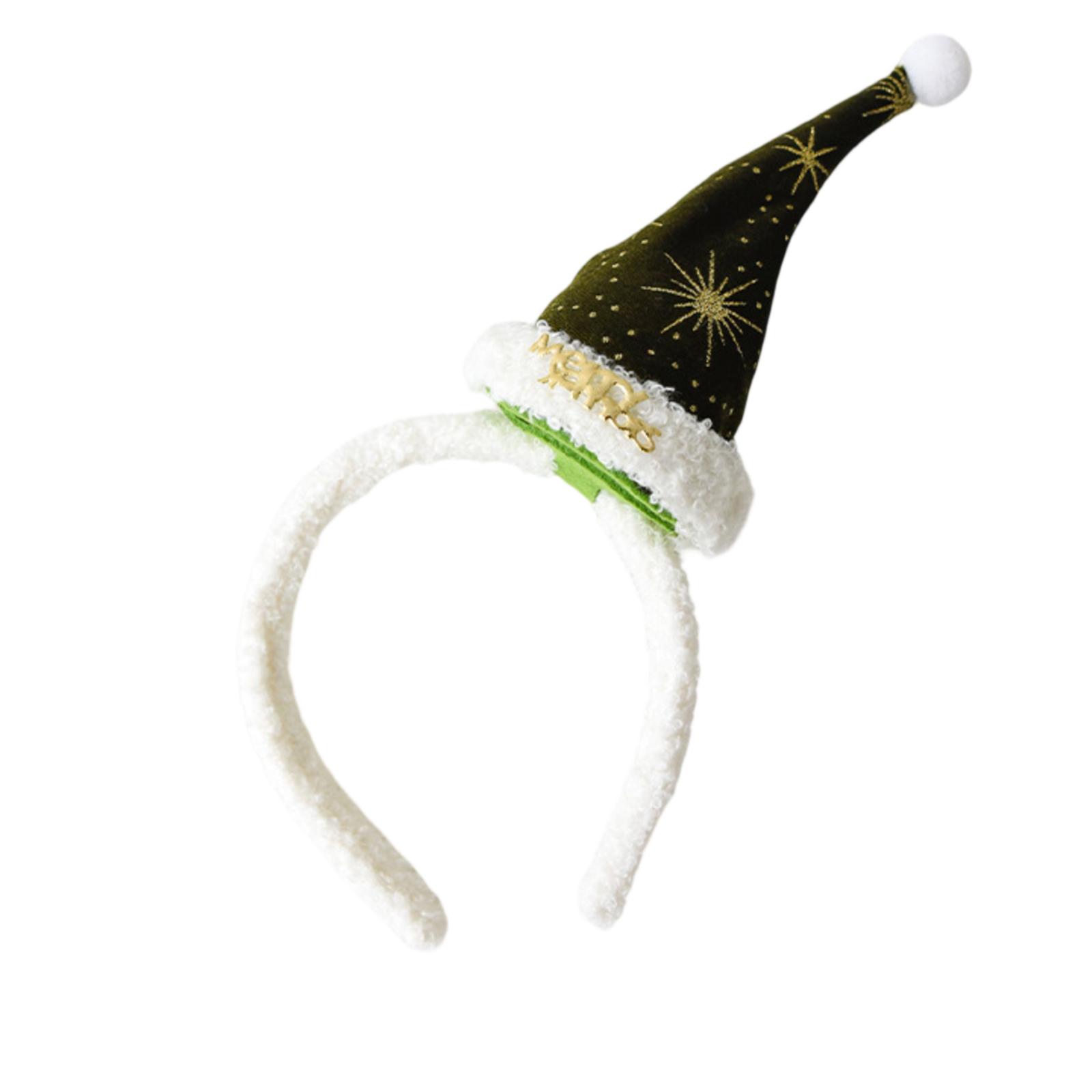 

Christmas Headband, Santa Hat, Head Clip, Cute And Sweet Headband, Christmas Decoration, Gift, Party, Photo Supplies One Size