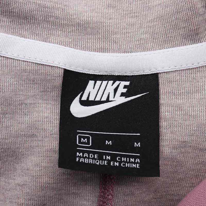Nike Logo Print Solid Color Sports Jacket Women Jackets Purple 930760-515