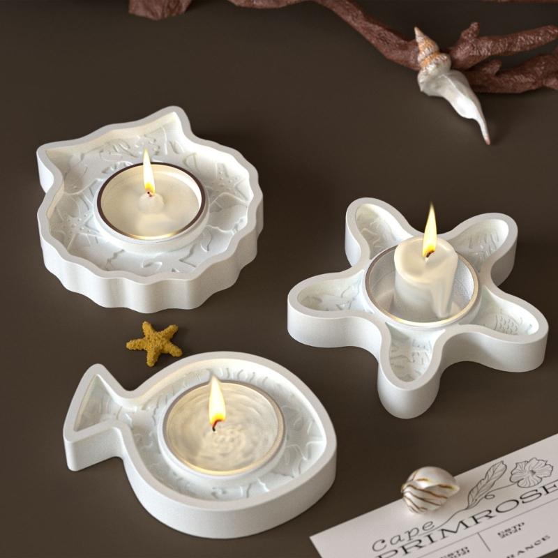 Sturdy Silicone Candle Stand Mould For Customes Craft And Decorative Accessories