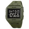 SKMEI 2186 hombre Countdown Sport Watches Mens 5Bar Waterproof Back Light Stopwatch Digital Wristwatch For Male Alarm reloj