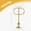 Towel Rack Hand Holder Retro Convenient Storage Decorative Brass Freestanding for Vanity