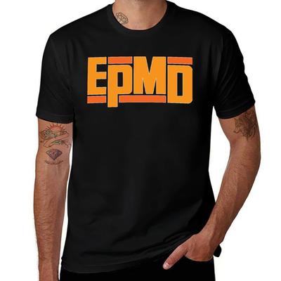 Epmd 90s Hip Hop Rap T-shirt Geurbestendig Top met Korte Mouwen