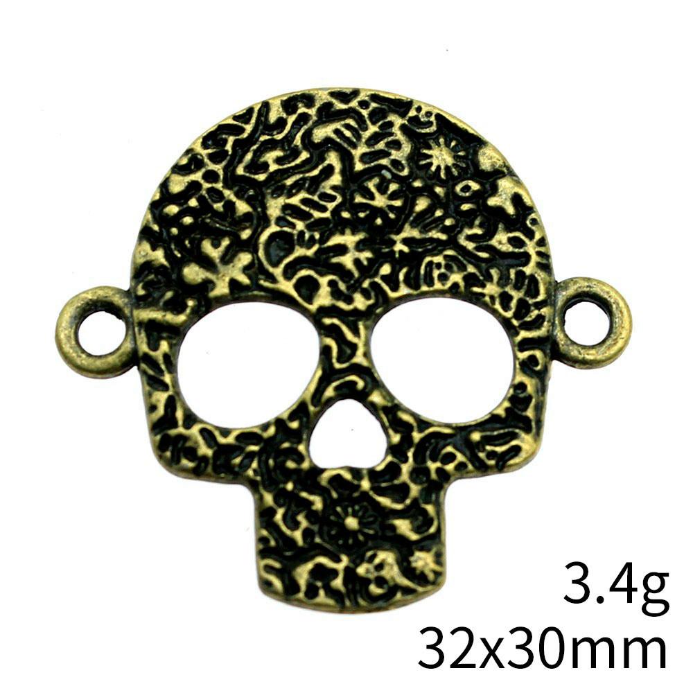 Father's Day Jewelry Creation Charms Skeleton Charms Pendant Art Supplies Man Pendant