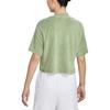 Nike Solid Color Crew Neck Pullover Short Sleeve T-Shirt Women Tops Green DV7833-386