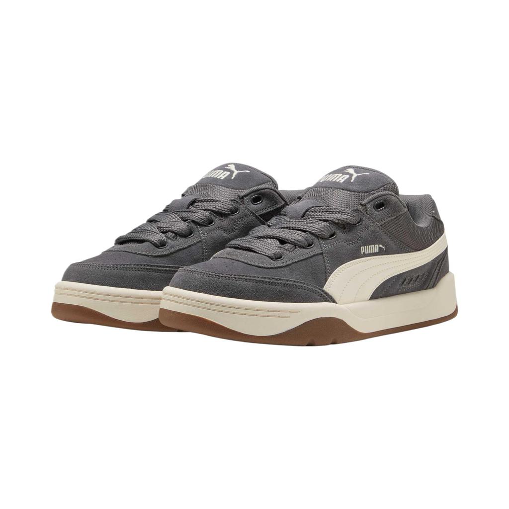 New PUMA Park Lifestyle SK8 Wear resistant And Lightweight Low Top Skateboard Shoes Unisex Gray 400708-02