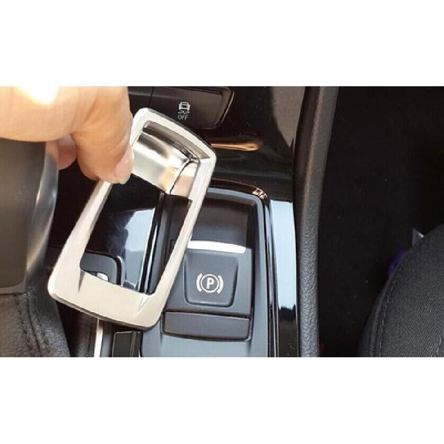Electronic Handbrake Switch Cover Silver For BMW 2 Series Touring 2015-19 Matte