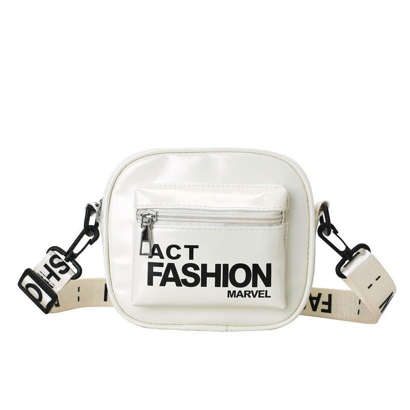 Girls' Fashionable Chest Bag with Wide Shoulder Strap, Child's Cross-body Bag, Children's Small Wallet