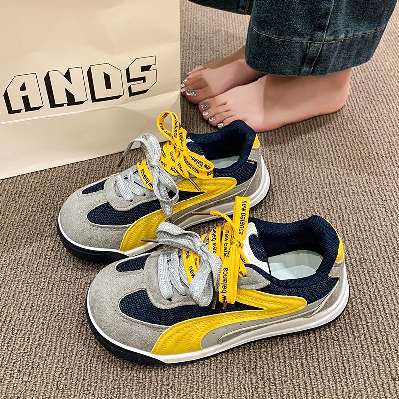 

Forrest Gump shoes autumn new versatile platform bread super fire leisure sports moral training shoes 35