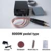 Spot Welder 8000W High Power Handheld Rechargeable Spot Welding Machine Portable 1200A Adjustable Welders for 18650 Battery