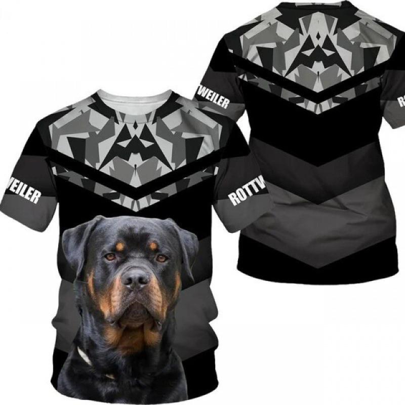 2023 männer T Shirts Haustier Hund Pitbull Grafik 3D Druck Sommer Unisex Erwachsene Tops Mode T-stück Lässige Übergroßen männer Kleidung