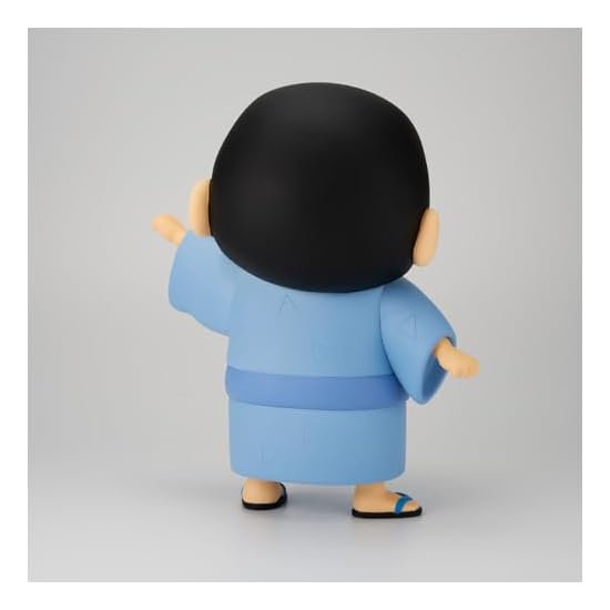 BANPRESTO Crayon Shin-chan Shinnosuke Nohara (Yukata) Big Soft Vinyl Mates Figure