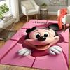 Custom 1Pc Minnie Mouse Adventure Rug Office Carpet Indoor Outdoor Entrance Doormat Nonslip Soft And Comfortable Living Room D916149