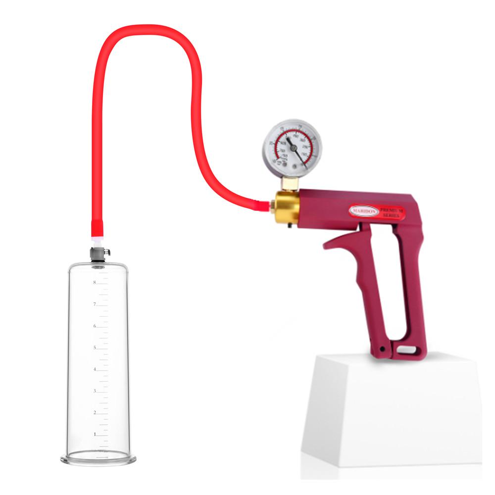 2022New Penis Vacuum Pump Manual Cock Extender Enhancer Male Masturbator Penile Trainer Tool Adult Erotic Sex Toys for Men