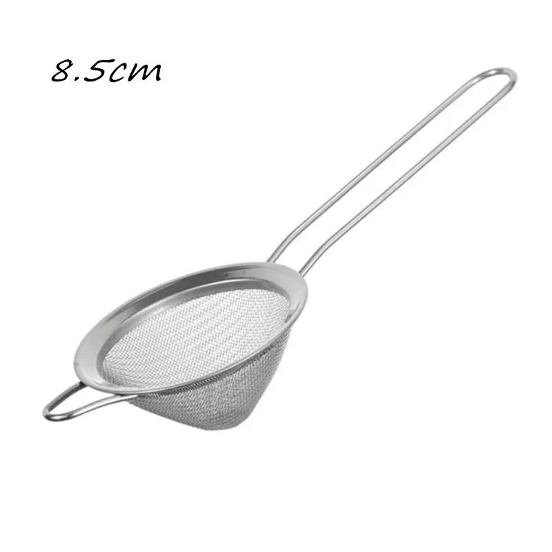 Cocktail Strainer Stainless Steel Tea Strainers Conical Food Strainers Fine Mesh Strainer Practical Bar Strainer Tools