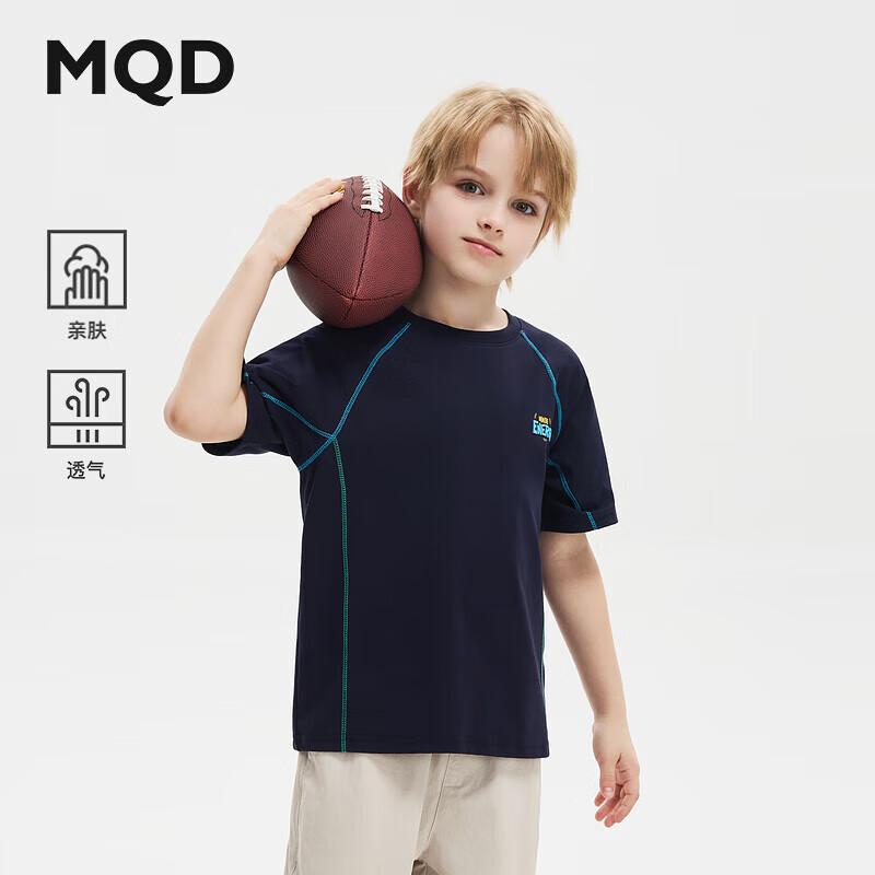 MQD Boys  Summer Sport Casual Short Sleeve T-Shirt 130cm