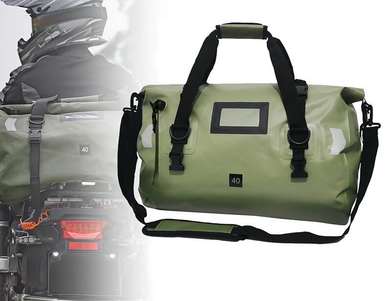 Geantă de coadă Soreton impermeabilă pentru călătorie și salvare cu motocicletă