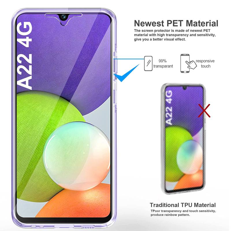 PEIYE Cover per Xiaomi Redmi Note 13 5G - Custodia Antiurto con Bordo in Silicone Morbido e Retro Trasparente Rigido, Protezione Schermo Integrata, Design di Protezione 360° Case -Verde