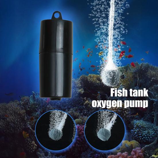 Aquarium Air Pump USB Mini Fish Tank Oxygen Pump Portable Silent Air Aerator Pump Oxygen Bubbler with Air Stone for Small Medium Fish Tanks Pond