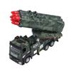Armored Launcher Truck Light Sound Collectible Realistic Armored Model Car for Children