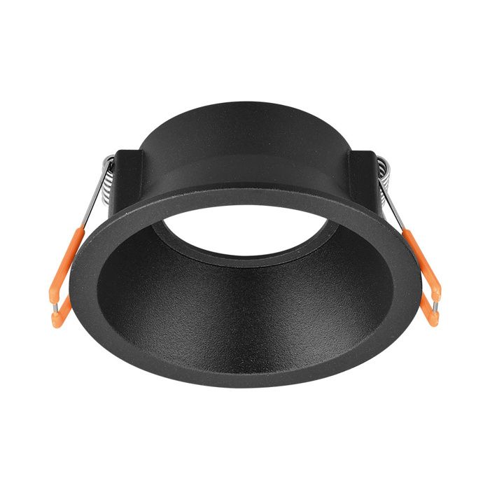 Tetra S1 Round Black Spot Support MR16 GU10/GU5.3