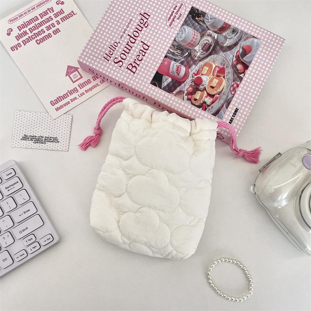 51121 Cute Quilted Instant Camera Bag - Soft, Shockproof, Dustproof