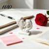 Bedroom Decorative Accents 3D Printed Couple Hugging Kissing Statue, Modern Minimalist Art Sculpture Romantic Statue for Desk Shelf, Home Decor