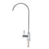 Küchenwasserfilter Schwanenhalsarmatur 1/4 Zoll Anschluss Silber Zinklegierung