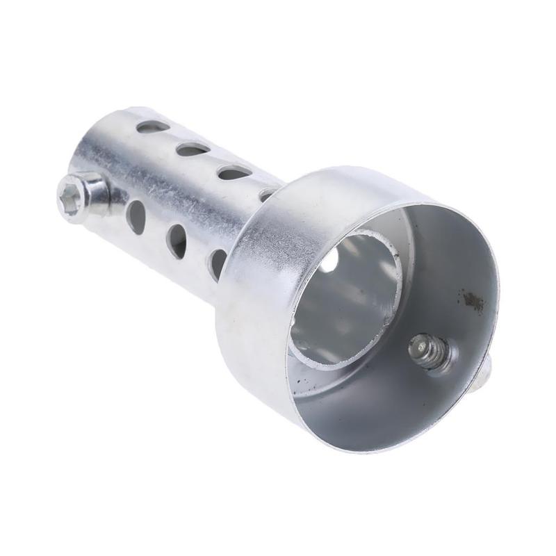 Motorcycle Exhaust Baffle O D 42mm Noise Reducer Insert Metal Muffler Accessory for Exhaust Systems Street Bikes