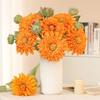 Plastic Sunflower Bouquet Artificial Silk Faux Flower Artificial Flower Bouquet Plastic Flower Fake Flower Party Arrangements