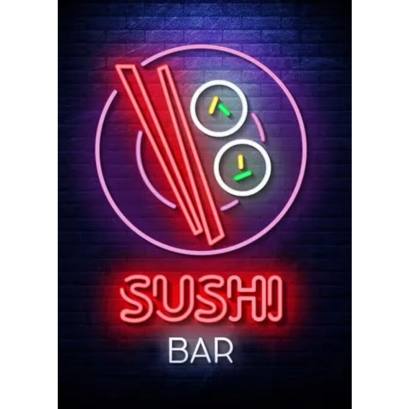 

Неоновая еда Лапша Суши Пицца Попкорн Пиво Знак Плакат Картина на холсте Печать Настенные картины Бар Ресторан Домашний декор БЕЗ СВЕТОДИОДОВ 21cm×30cm NoFrame